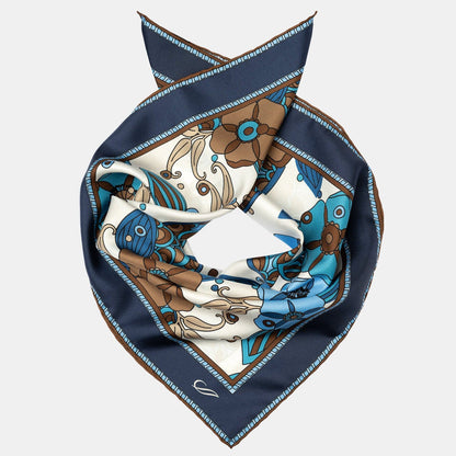 Lombardi - Silk Neckerchief - Blue