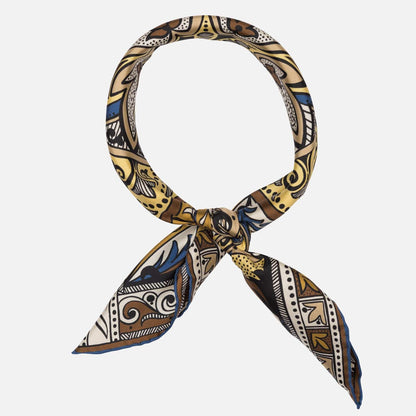Capri - Silk Neckerchief - Yellow - My Men's Shop