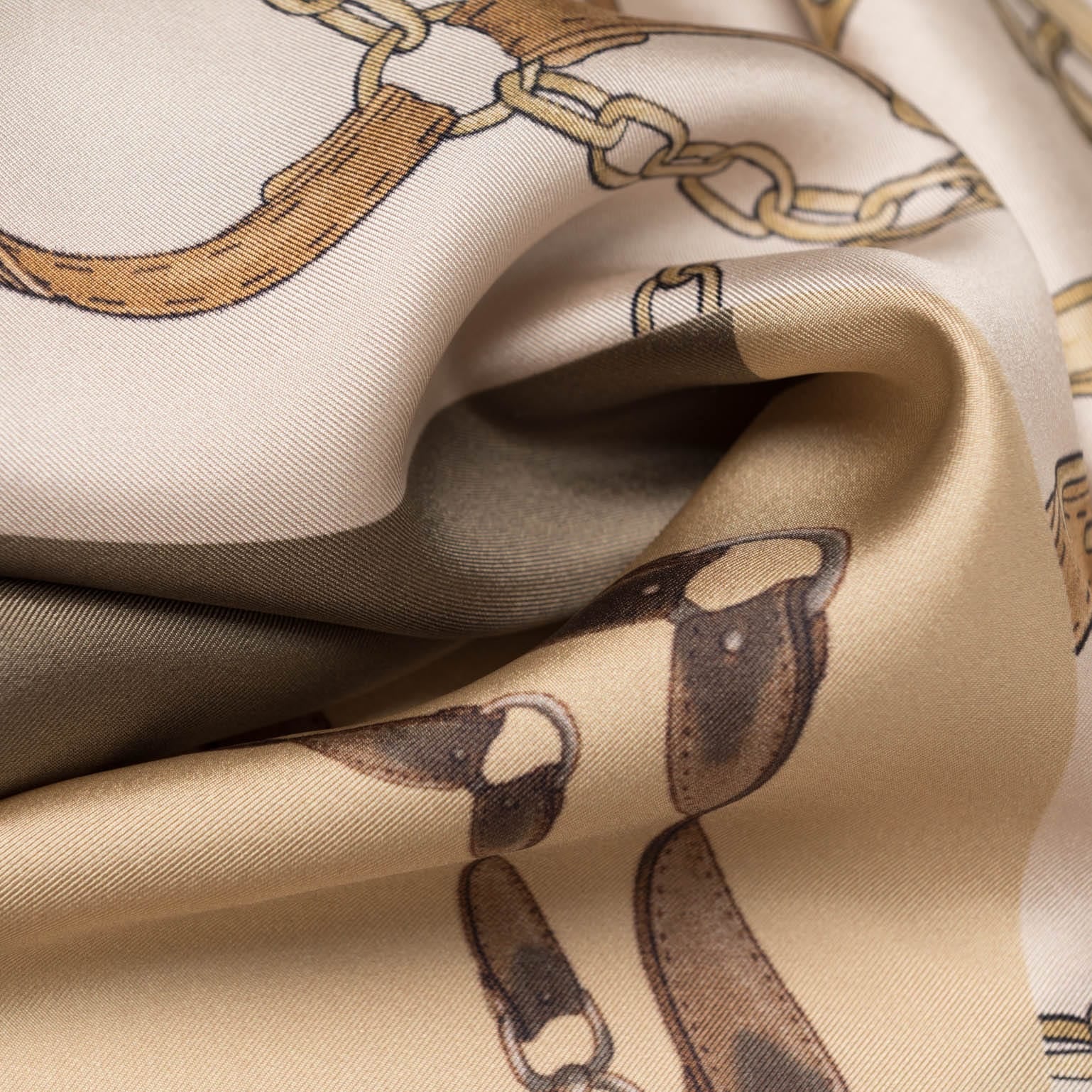 San Siro - Silk Neckerchief - Tan - My Men's Shop