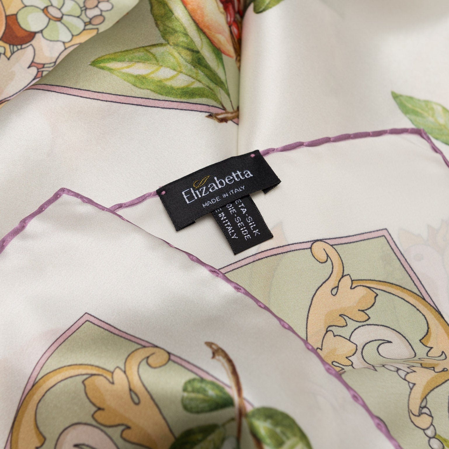 Melograno - Silk Foulard - Venetian Glass Green - My Men's Shop
