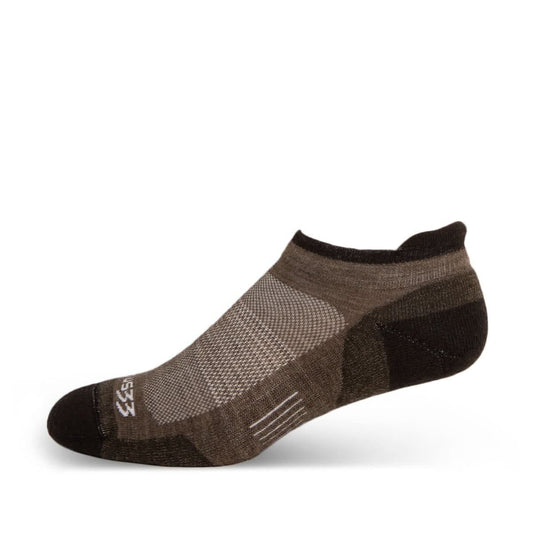 Microweight Cushion - No Show Tab Wool Socks Mountain Heritage - My Men's Shop