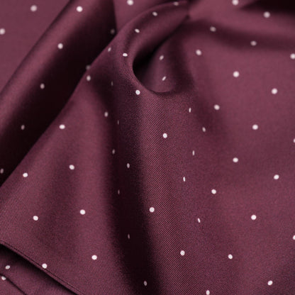 Savona - Slim Silk Scarf - Burgundy - My Men's Shop