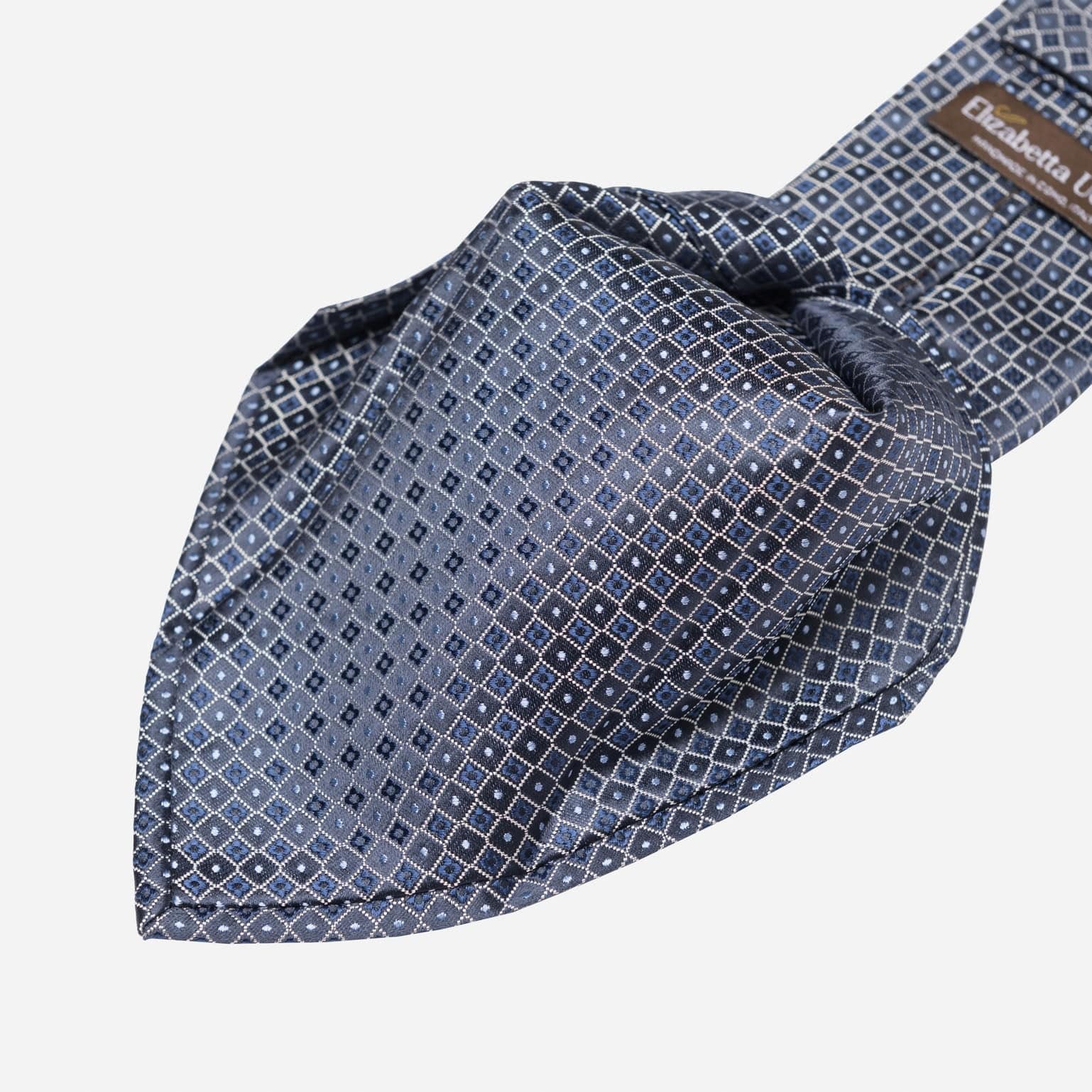 Ravenna - Silk Jacquard Tie - Blue - My Men's Shop