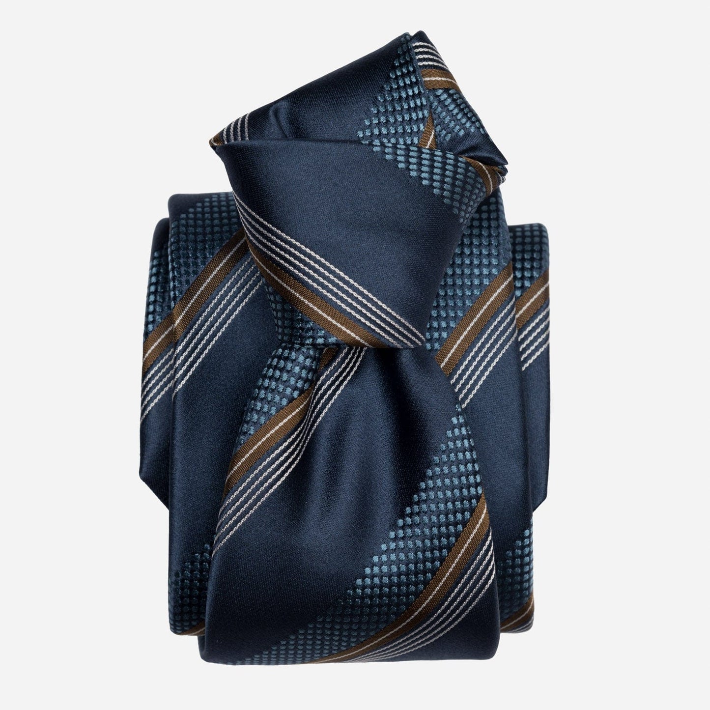 Corso - Silk Jacquard Tie - Petrol Blue - My Men's Shop