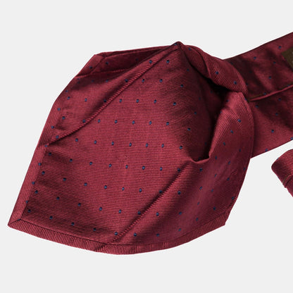 Pisa - Silk Jacquard Tie - Burgundy - My Men's Shop