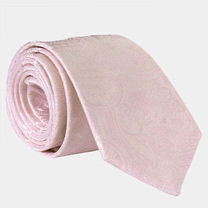 Montecarlo - Silk Jacquard Tie - Pink