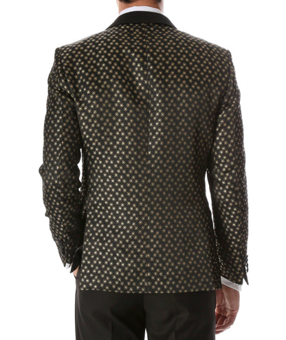 Men's Pronto Gold Star Modern Fit Tuxedo Blazer