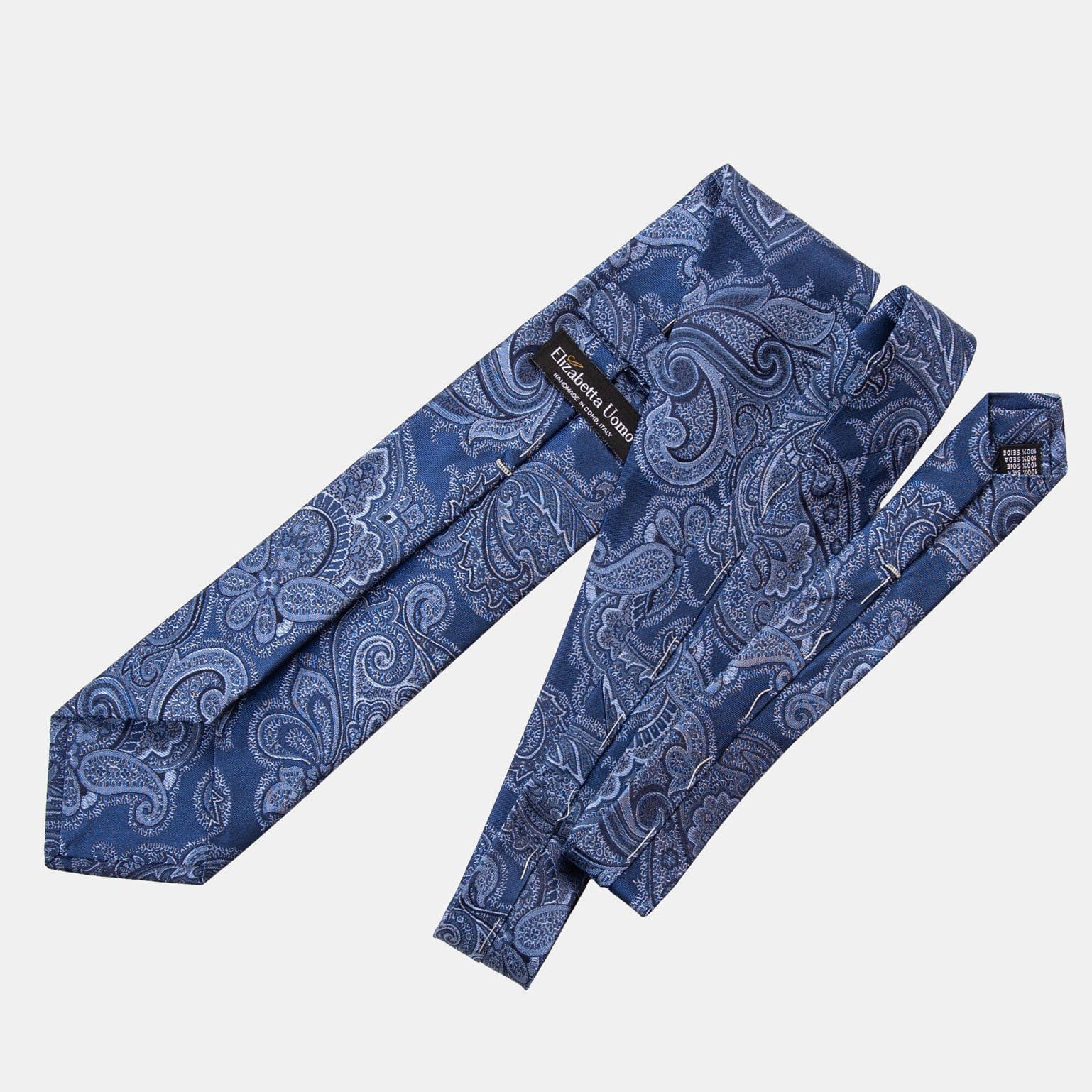 Cortina - Silk Jacquard Tie - Royal Blue - My Men's Shop