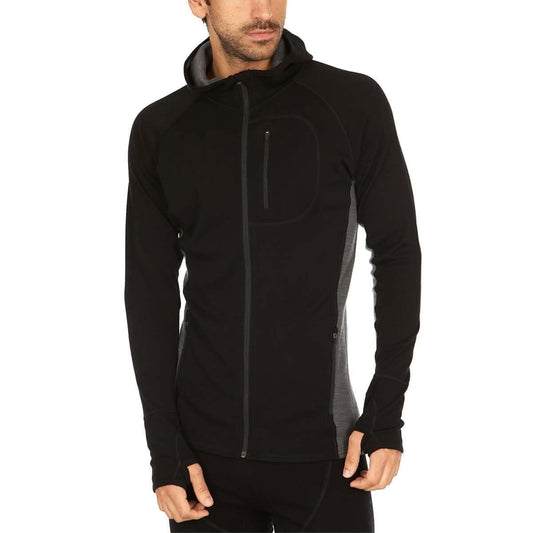 Midweight - Full Zip Hoodie Woolverino - My Men's Shop