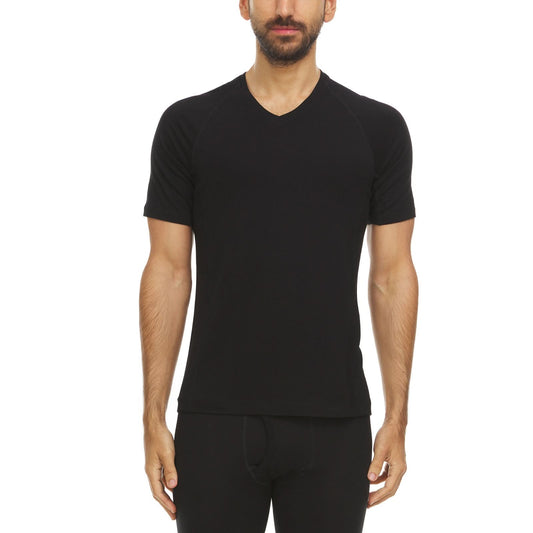 Microweight - Men's Wool V-Neck T-Shirt Woolverino - My Men's Shop