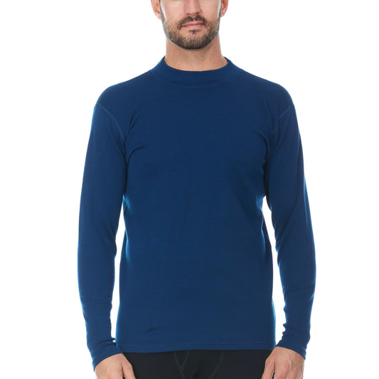 Midweight - Rogers Mock Neck 100% Merino Wool - My Men's Shop