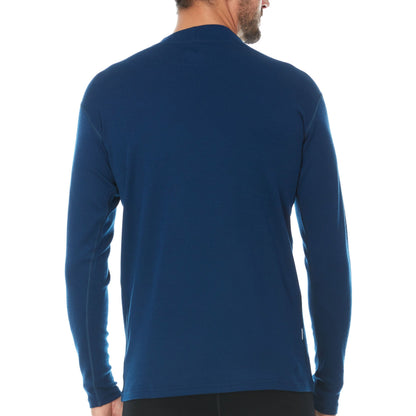 Midweight - Rogers Mock Neck 100% Merino Wool - My Men's Shop