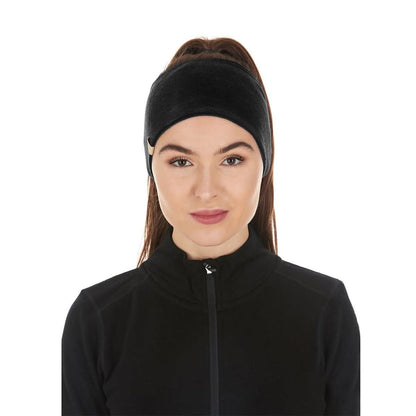 Cinta para la cabeza de lana reversible de peso medio - 100% lana merina