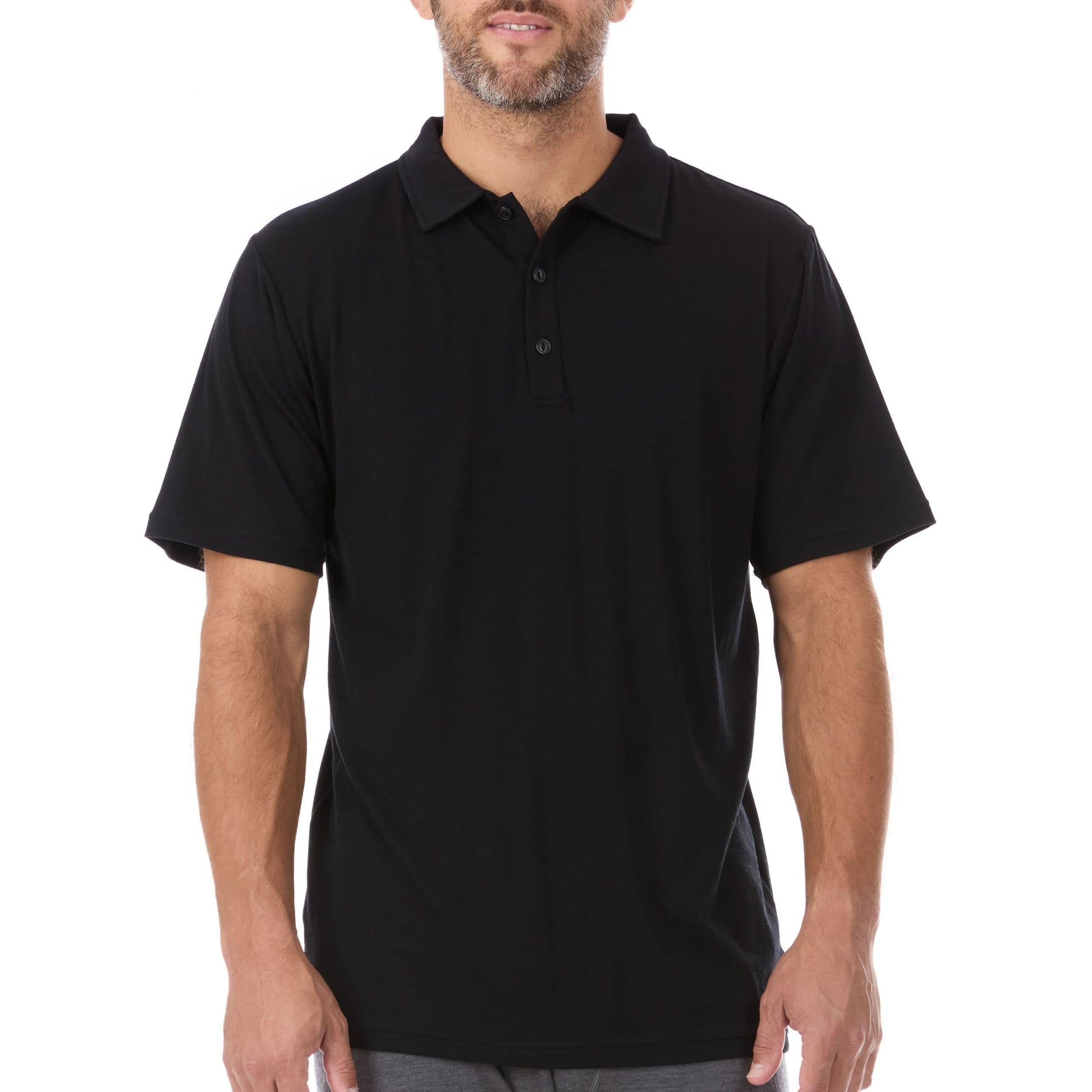 Microweight - Men's Wool Polo Woolverino - My Men's Shop