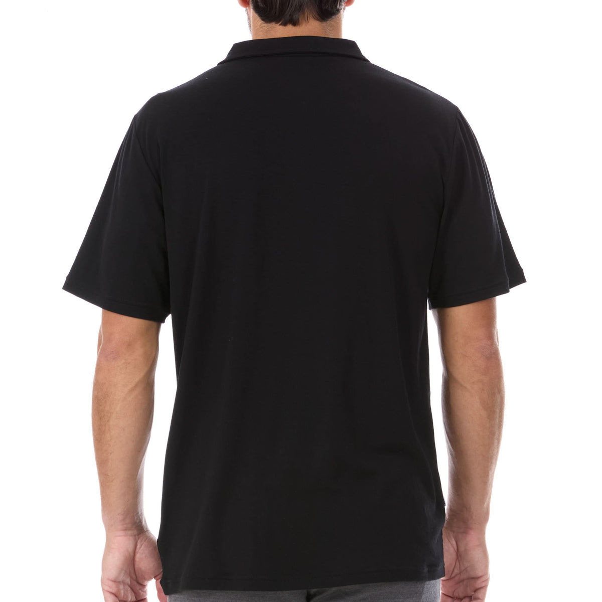Polo de lana micrométrico para hombre - Woolverino