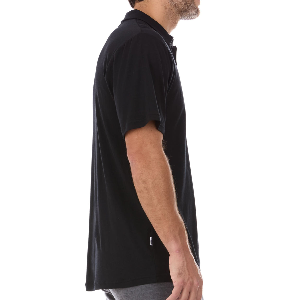 Polo de lana micrométrico para hombre - Woolverino