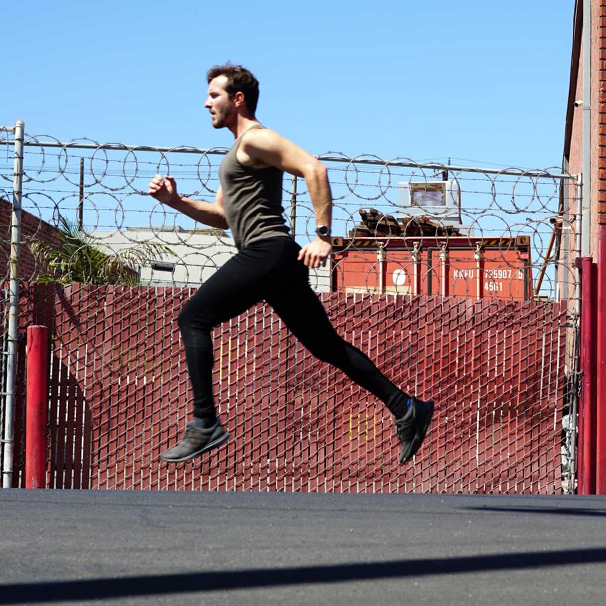 Pantalones de running sin bragueta de lana de peso medio para hombre - Woolverino