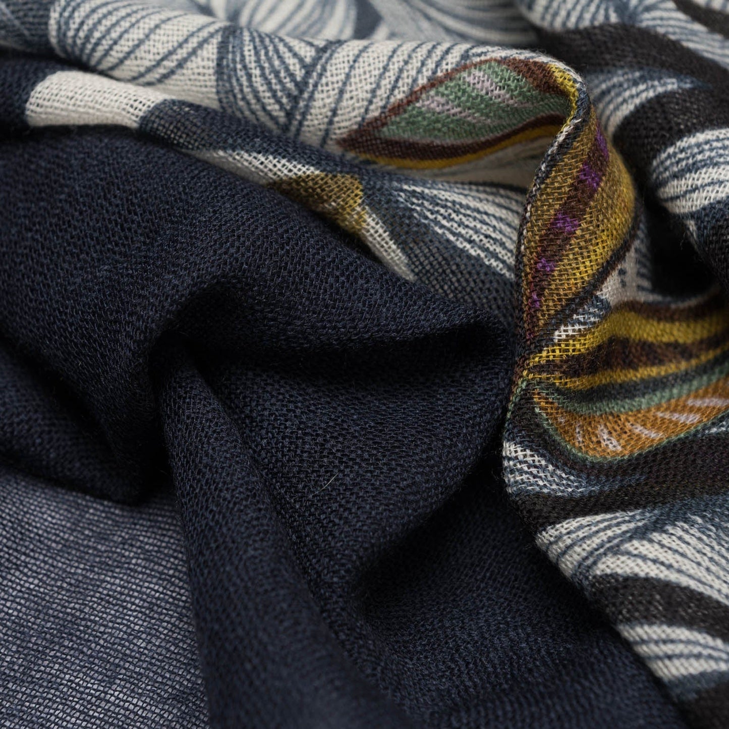 Bosco - Wool Scarf - Navy - My Men's Shop