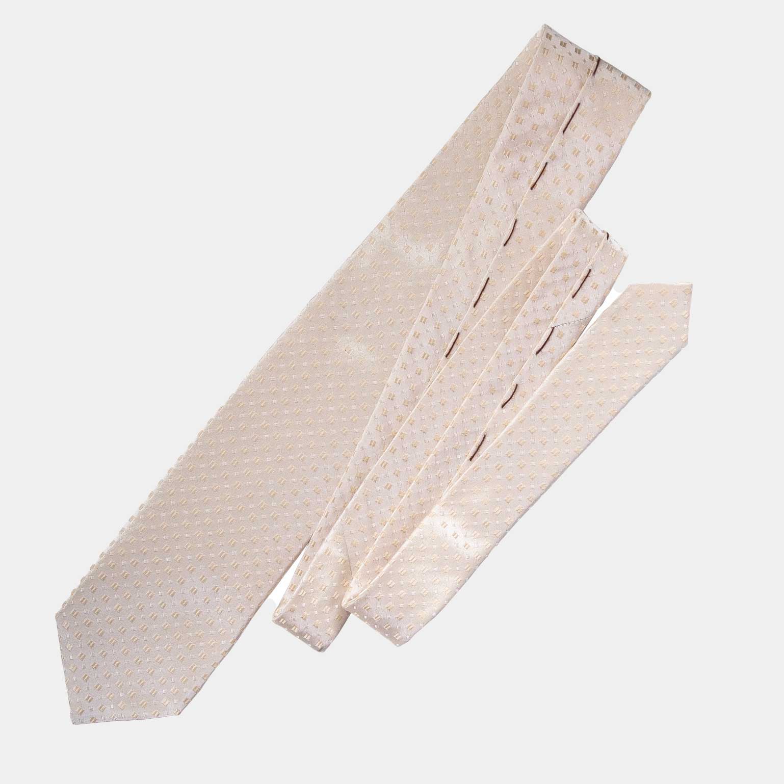 Barbera - Silk Jacquard Tie - Champagne - My Men's Shop