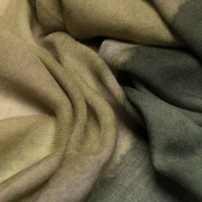Vicenza - Wool Scarf - Olive Green