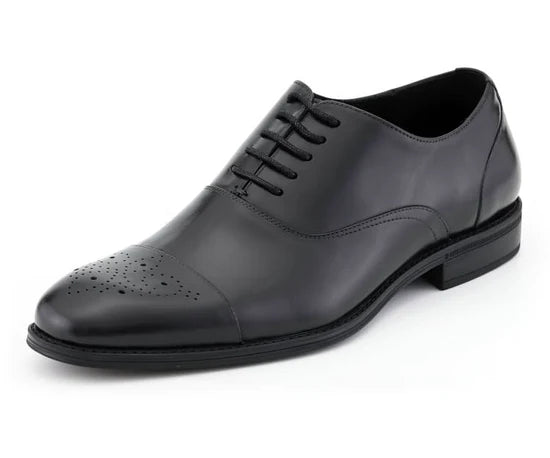 MEN'S  LEATHER CAP TOE OXFORD - My Men's Shop