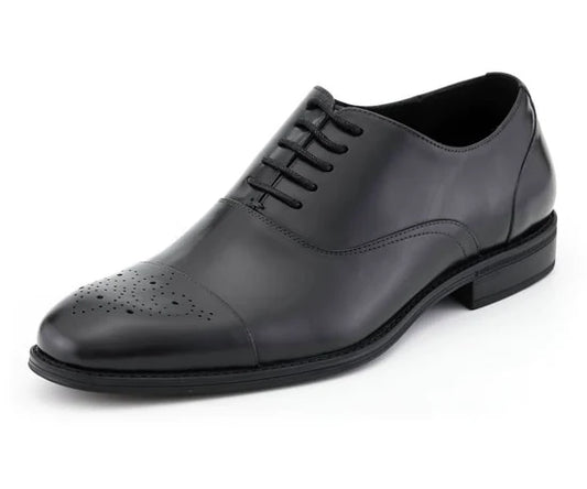 MEN'S  LEATHER CAP TOE OXFORD - My Men's Shop