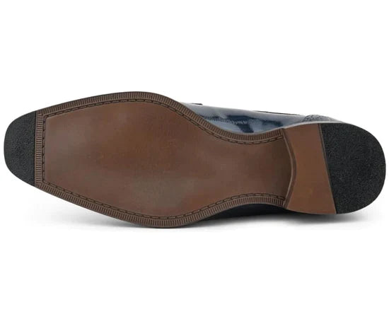 DALLAS CAP TOE GATOR PRINT SHOES - My Men's Shop