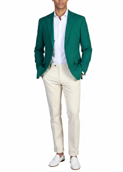 Kiton Solid Cashmere-Silk Sport Jacket