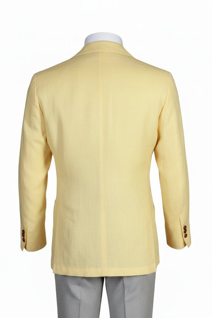 Sartorio Solid Silk-Linen-Wool Sport Jacket