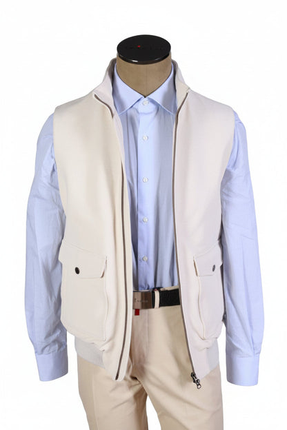 Kired by Kiton Linen-Cotton Vest