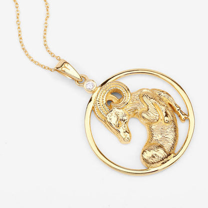 Colgante de plata de ley .925 con diamante blanco auténtico de 0.03 quilates