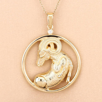 Colgante de plata de ley .925 con diamante blanco auténtico de 0.03 quilates