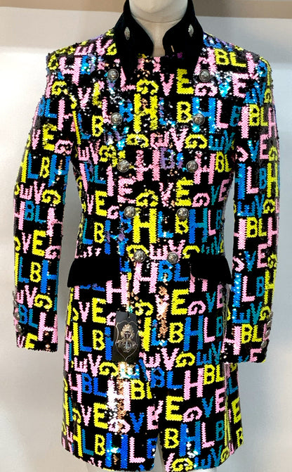 long sequin coat men, - My Men's Shop