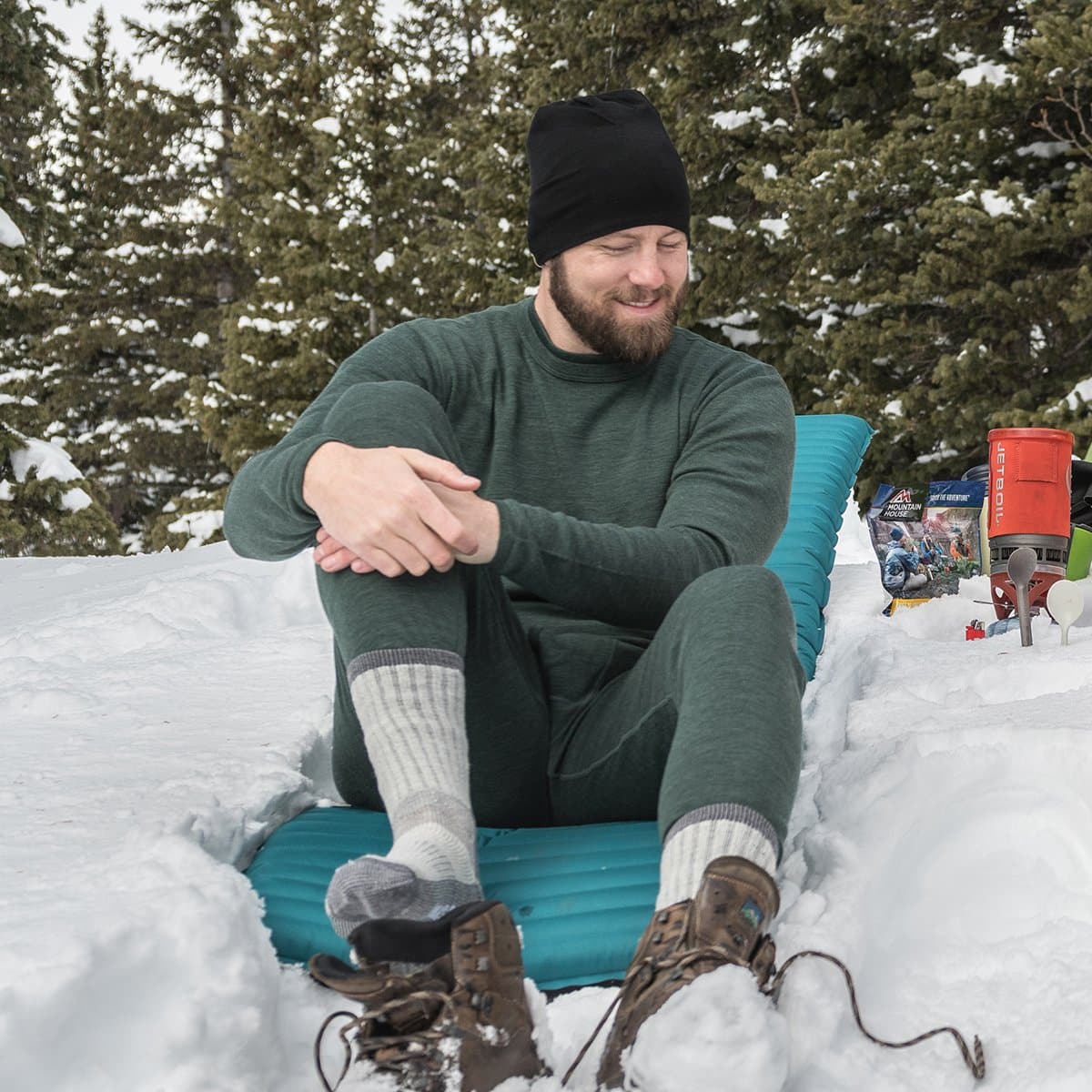 Midweight - Chocorua Men's Crew 100% Merino Wool - My Men's Shop