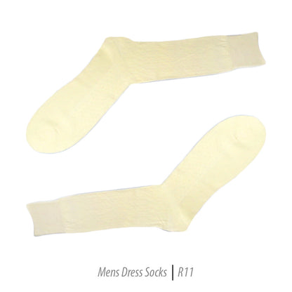 Men's Short Nylon Socks R11 - Bone