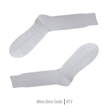 Men's Short Nylon Socks R13 - Silver