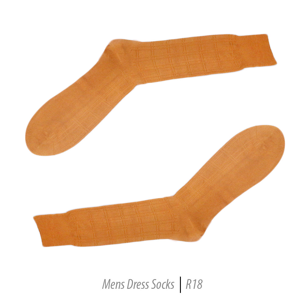 Men's Short Nylon Socks R18 - Melon