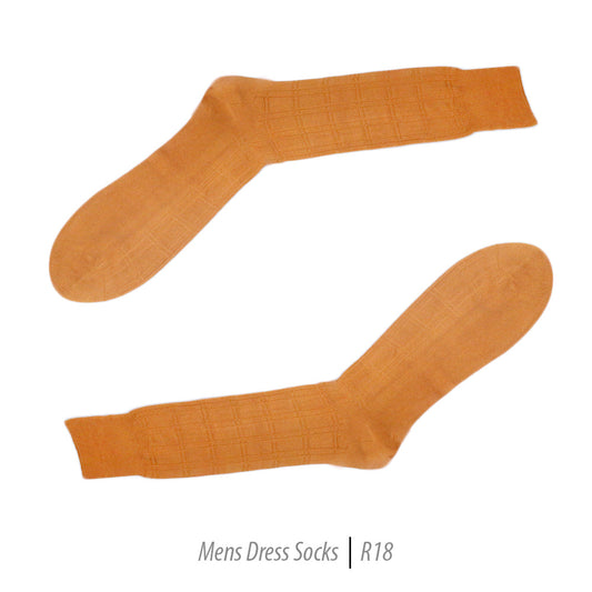 Men's Short Nylon Socks R18 - Melon