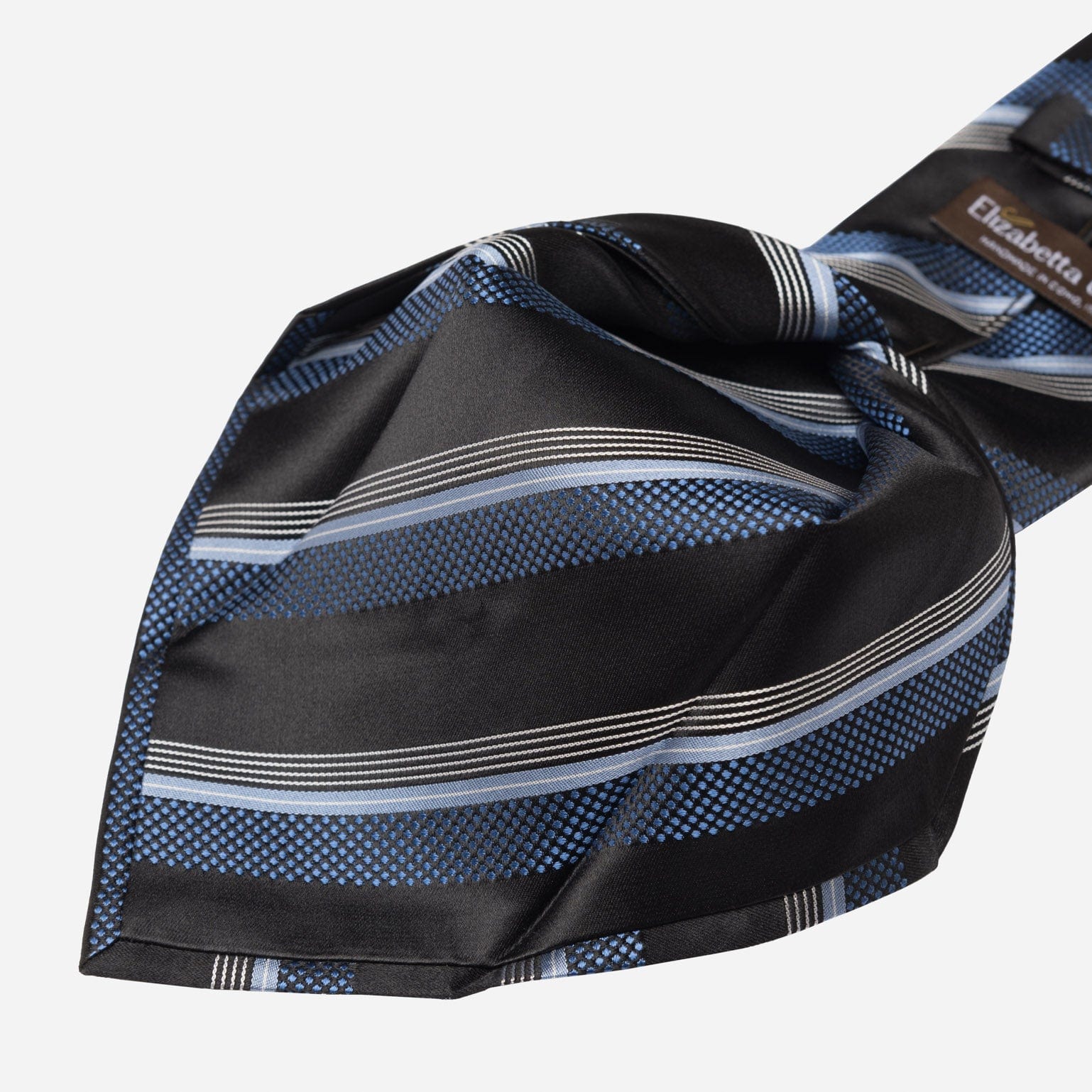 Corso - Silk Jacquard Tie - Black & Blue - My Men's Shop