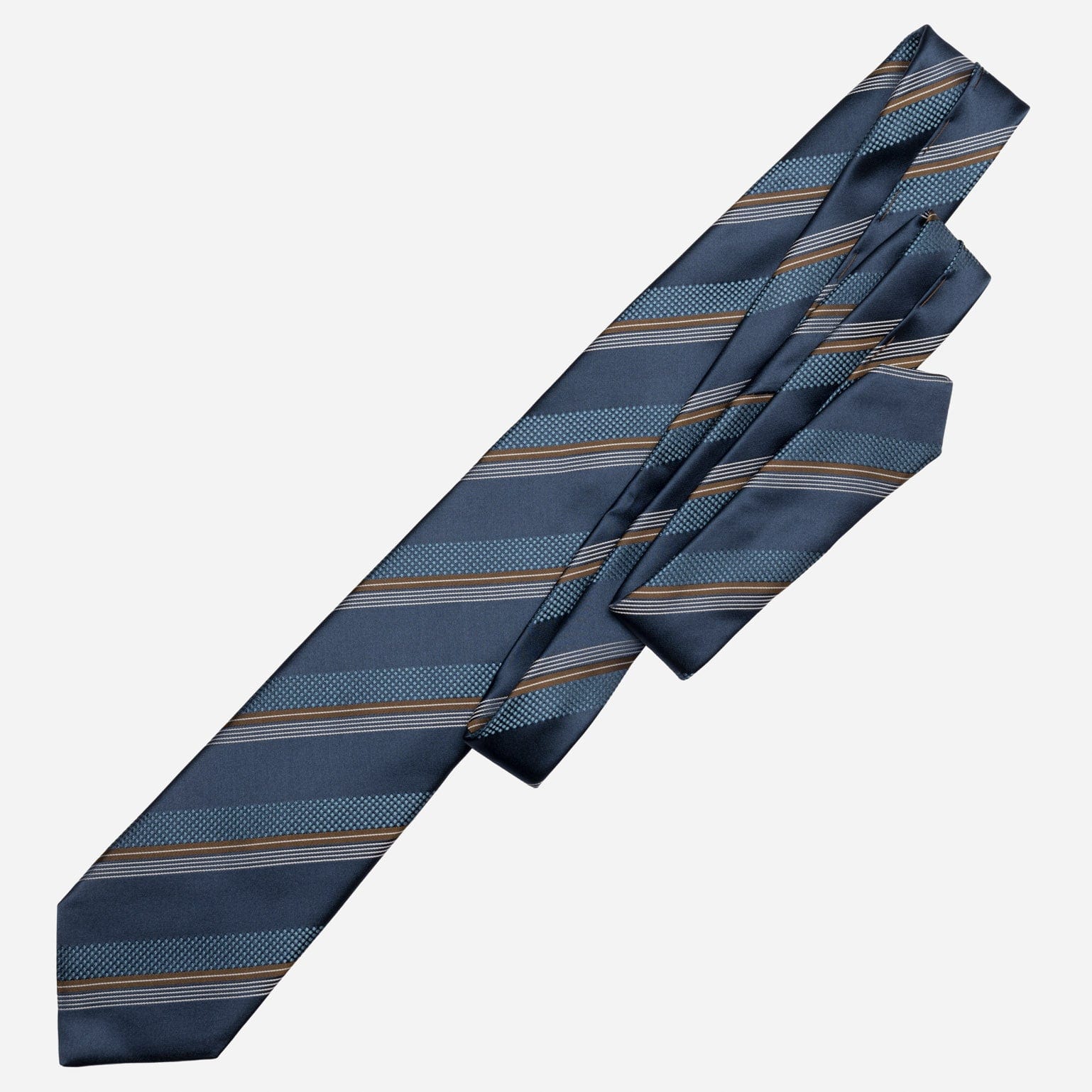 Corso - Silk Jacquard Tie - Petrol Blue - My Men's Shop