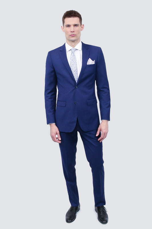 Tailor's Stretch Azzure Blue Suit | Slim or Modern Fit - My Men's Shop