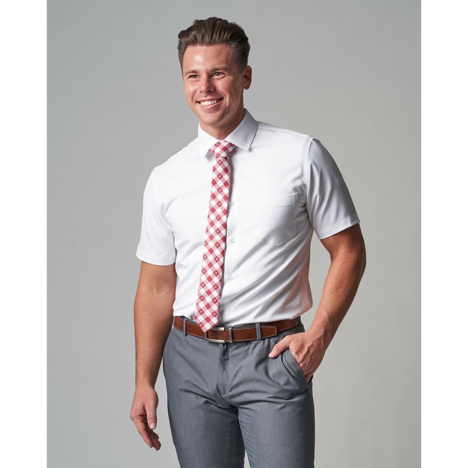 Tempo+ 4-Way Stretch Shirt | Slim Fit - My Men's Shop
