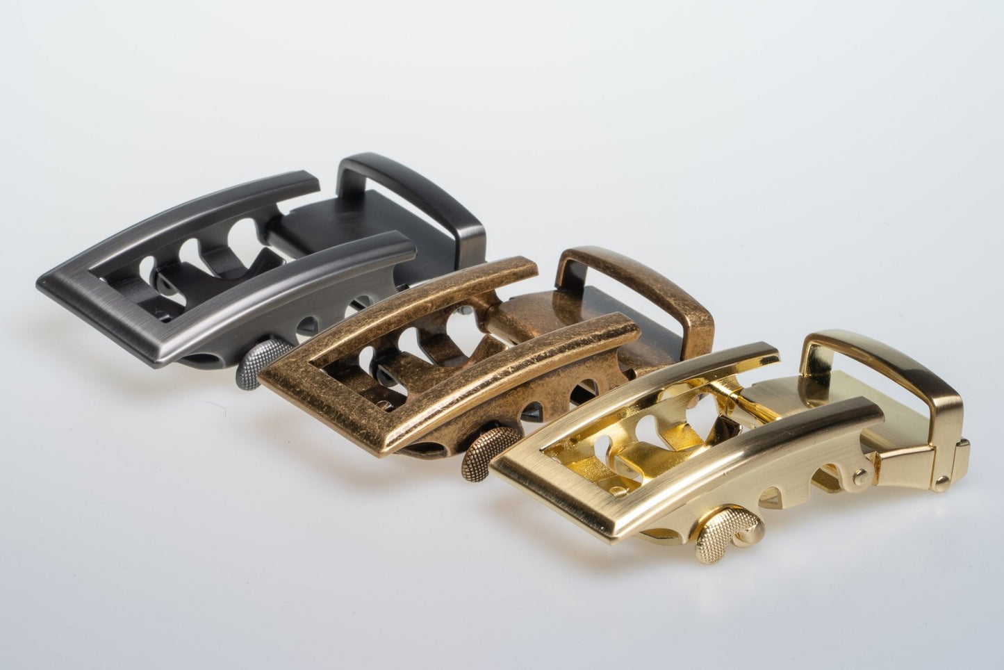 Traditional Open - Gold Railtek™ Belt Buckle - My Men's Shop
