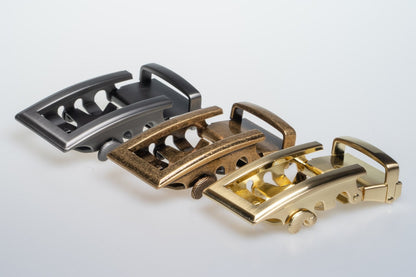 Traditional Open - Gold Railtek™ Belt Buckle - My Men's Shop