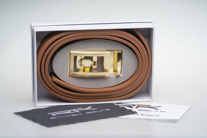 Traditional Open - Gold Railtek™ Belt Buckle - My Men's Shop