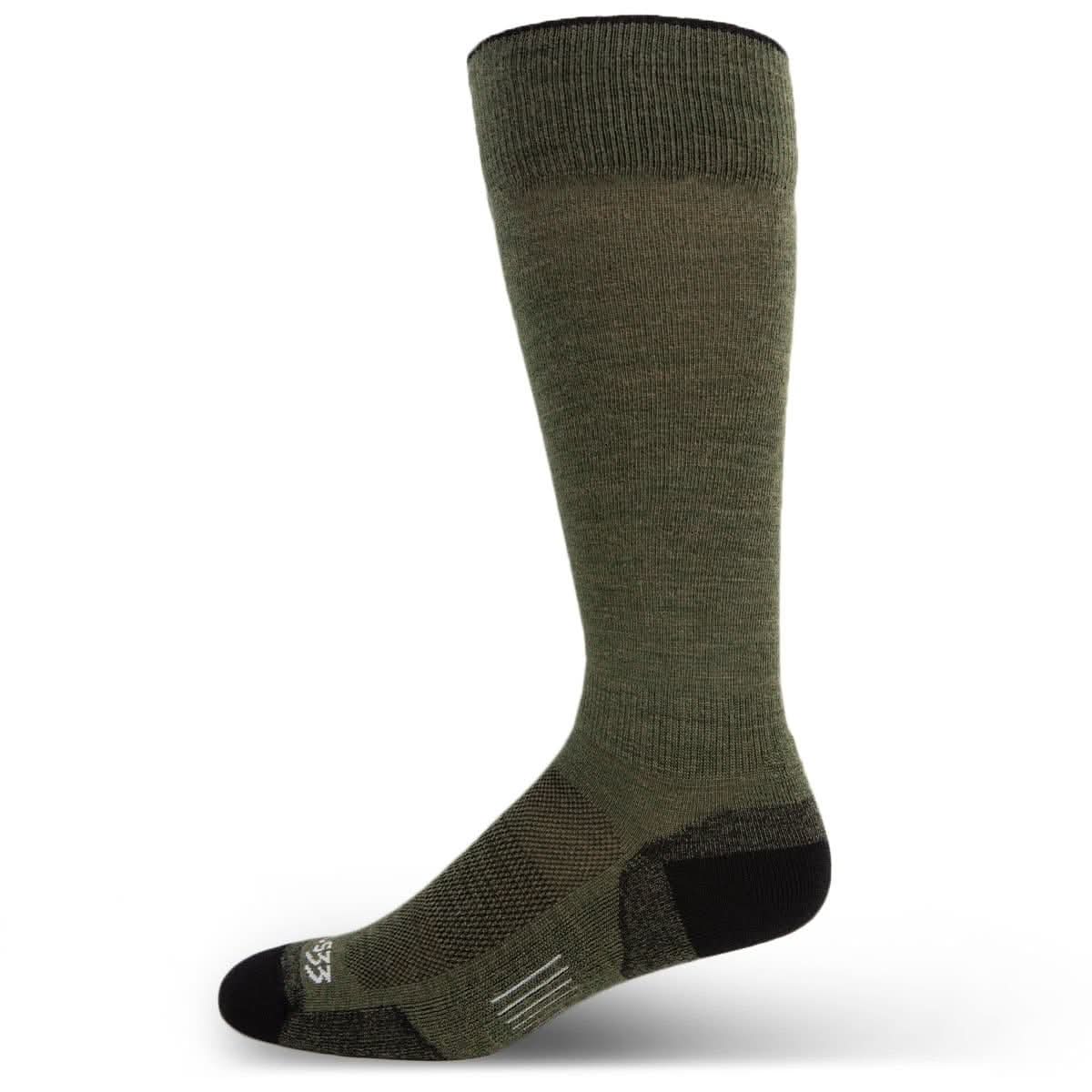 Microweight Cushion - Over the Calf Wool Socks Mountain Heritage - My Men's Shop