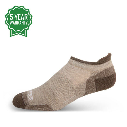 Lightweight - No Show Tab Wool Socks Mountain Heritage - My Men's Shop