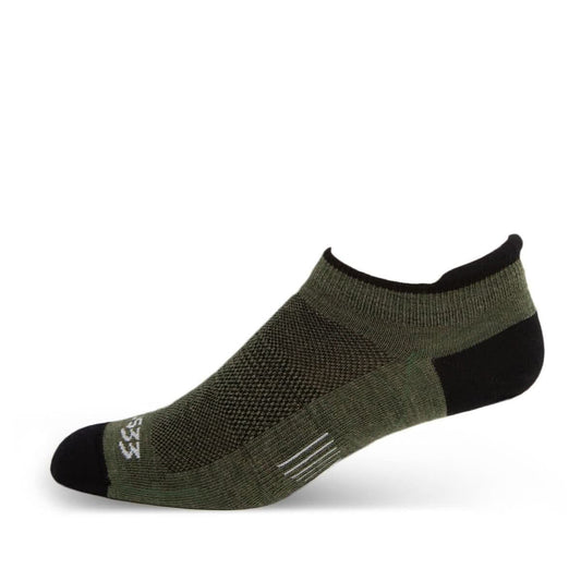 Microweight - No Show Tab Wool Socks Mountain Heritage - My Men's Shop