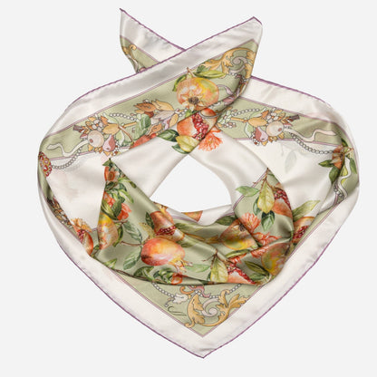 Melograno - Silk Foulard - Venetian Glass Green - My Men's Shop