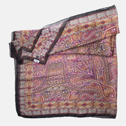 Ambra - Silk Scarf Shawl - Multicolored - My Men's Shop
